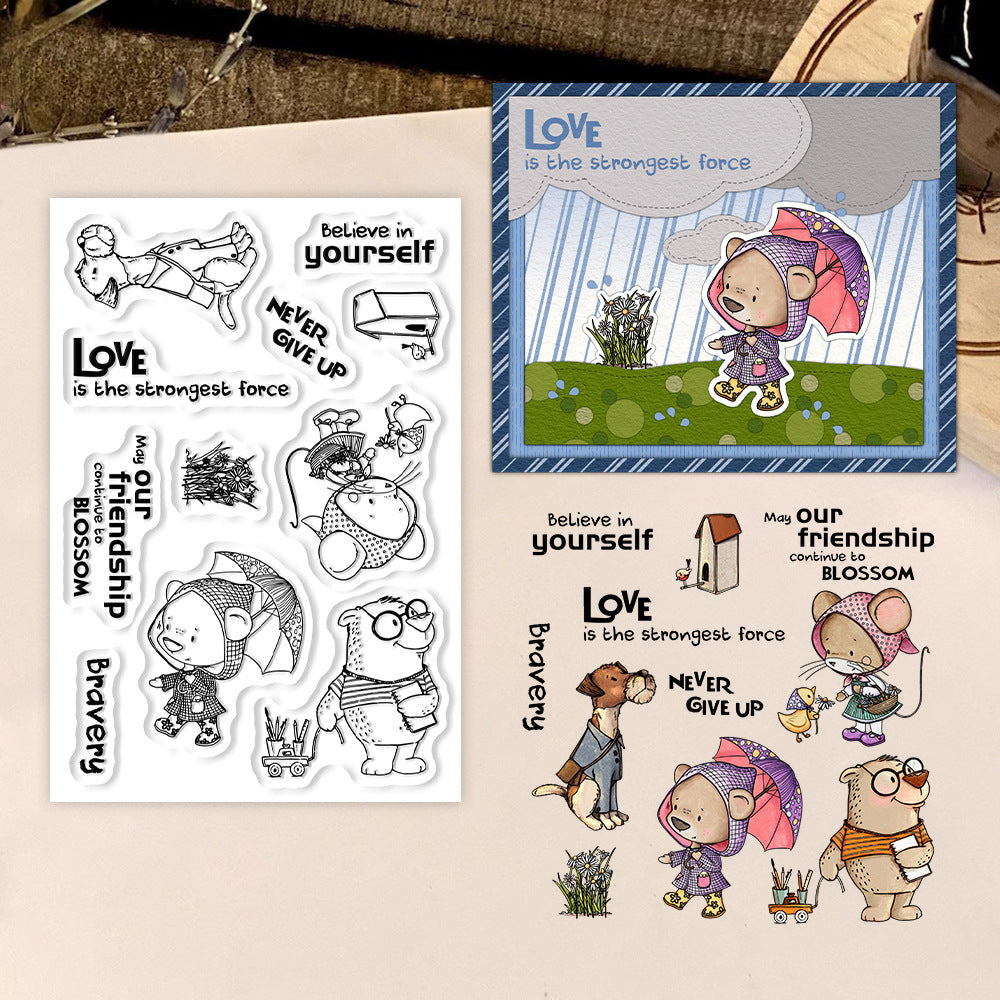 Cute Animals Clear Stamps