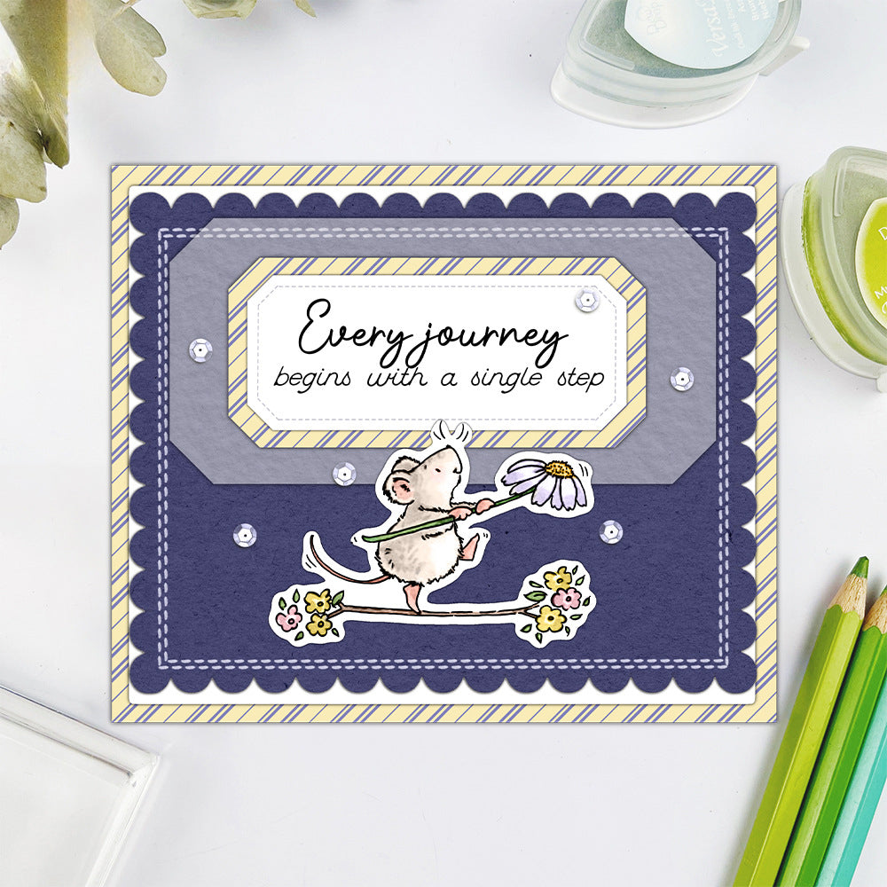 Mouse Life Dies & Stamps Set