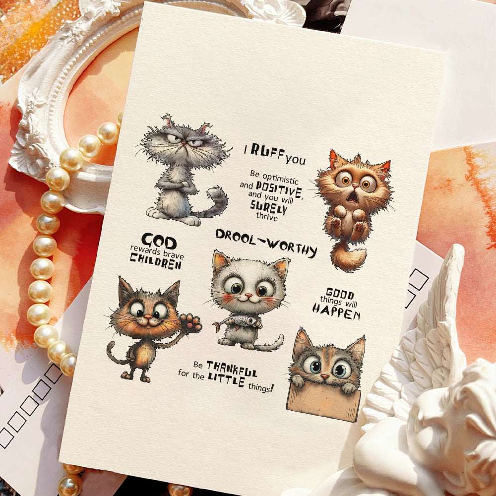 Personality Cats Dies & Stamps Set