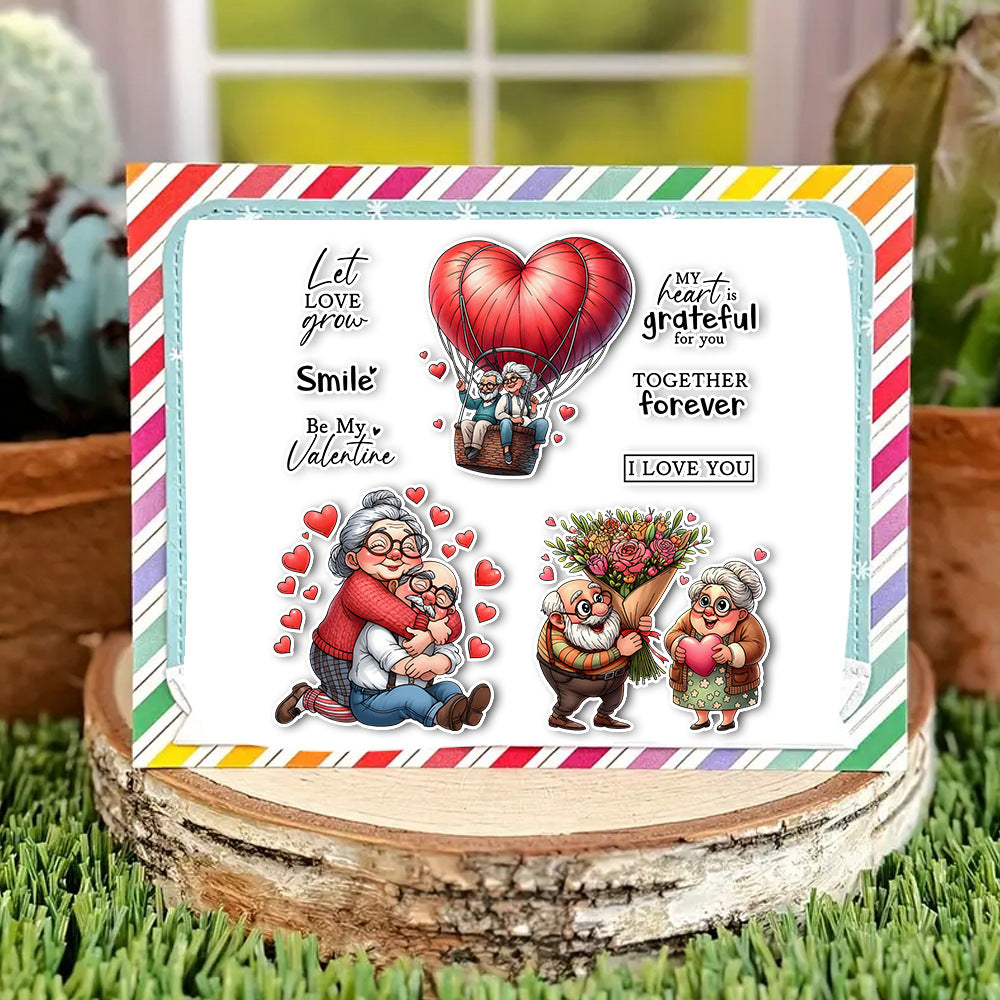 Valentine's Day Theme Clear Stamps