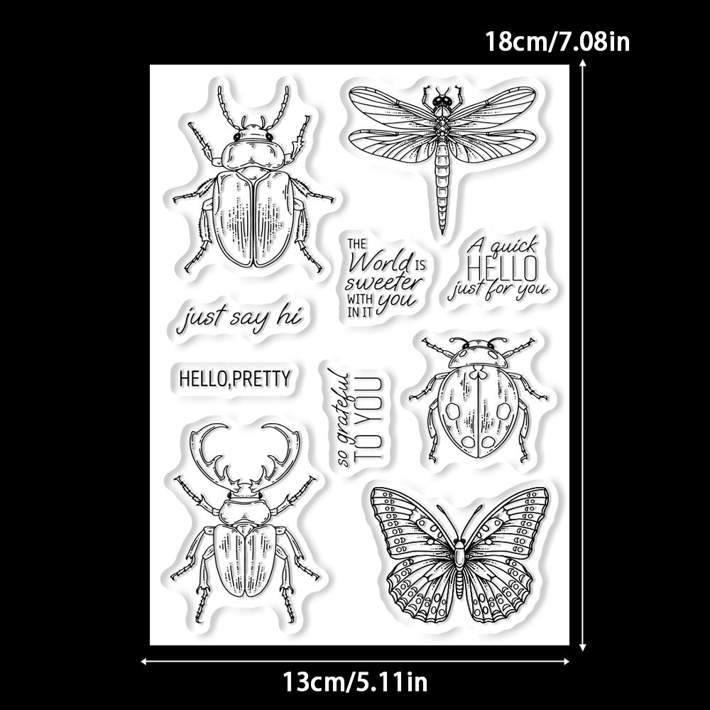 Insect Series Dies & Stamps Set