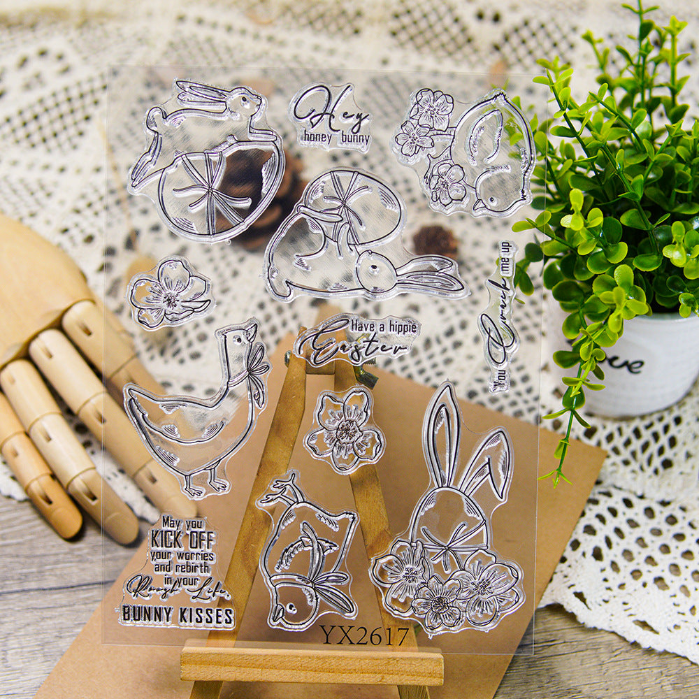 Easter Animal Series Dies & Stamps Set