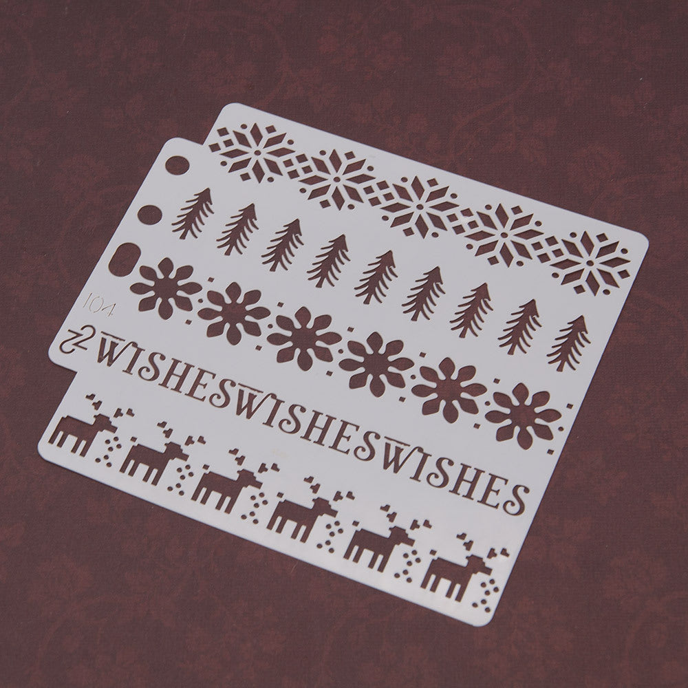 Christmas Decoration Hollow Stencil