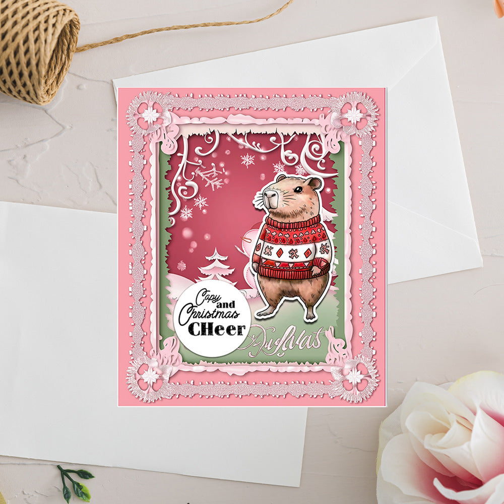 Christmas Mouse Clear Stamps