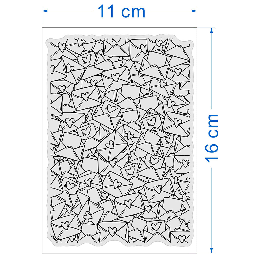 Love Envelope Clear Stamps