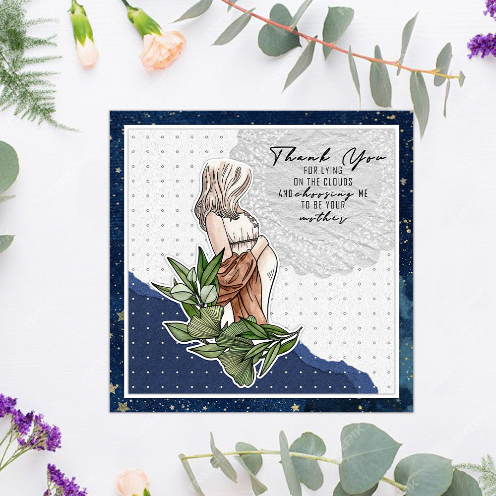 Mother's Day Theme Dies & Stamps Set