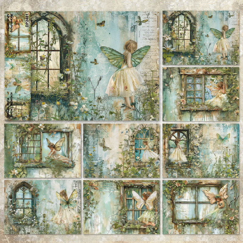 A5 Fairy DIY Journal Scrapbook Paper