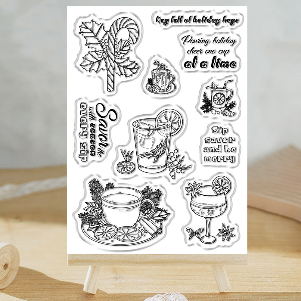 Christmas Theme Clear Stamps