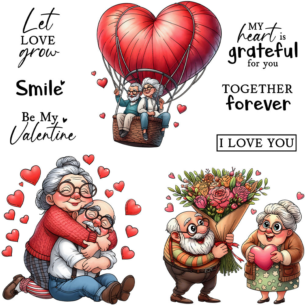 Valentine's Day Theme Clear Stamps