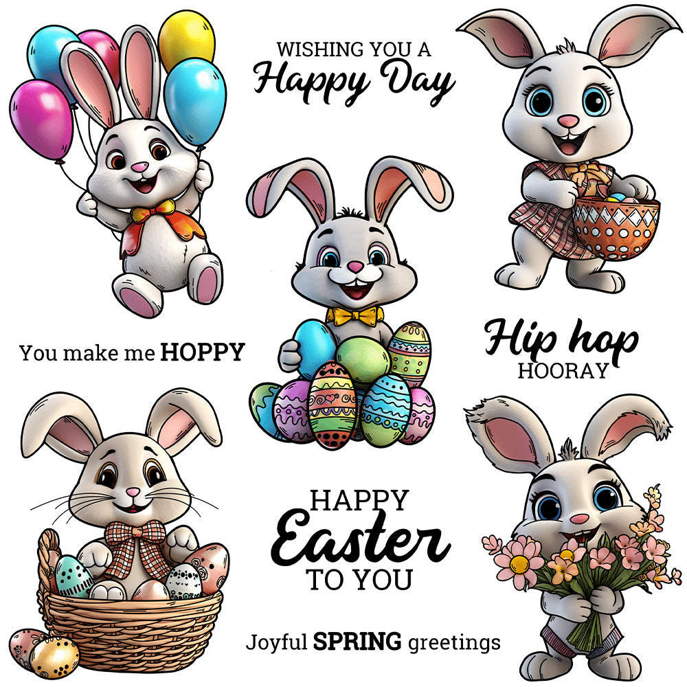 Easter Bunny Dies & Stamps Set