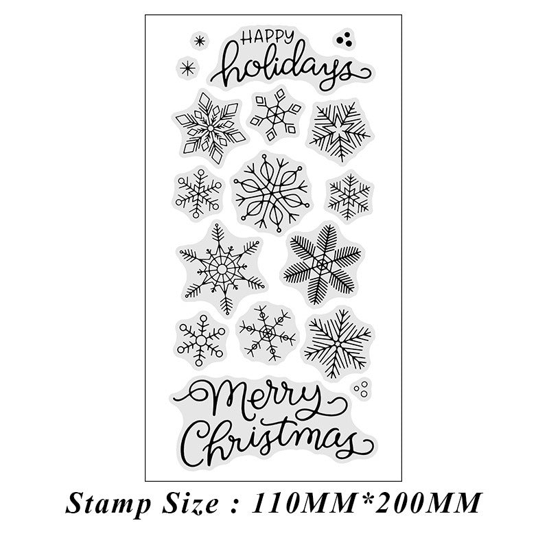 Winter Snowflakes Series Dies & Stamps Set