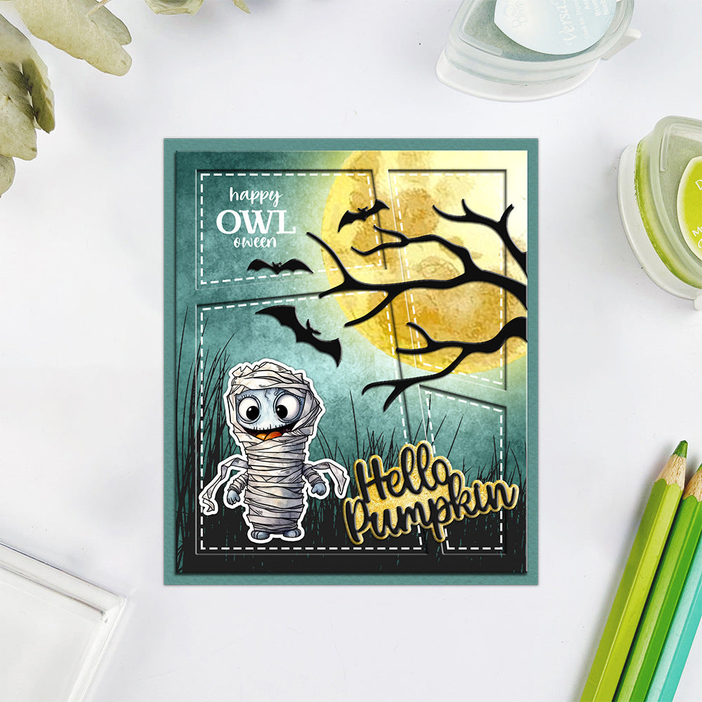 Halloween Monsters Dies & Stamps Set