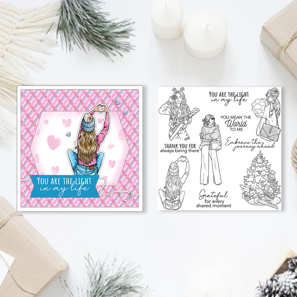 Fashion Girls Clear Stamps