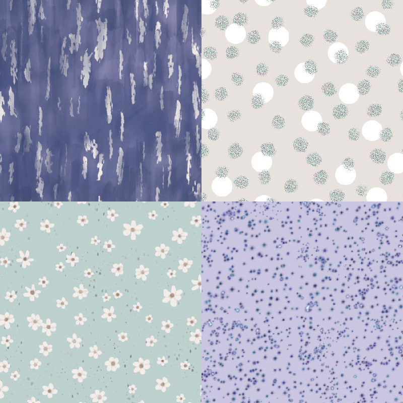 24PCS 6" Mauve Scrapbook Paper & Cardstock