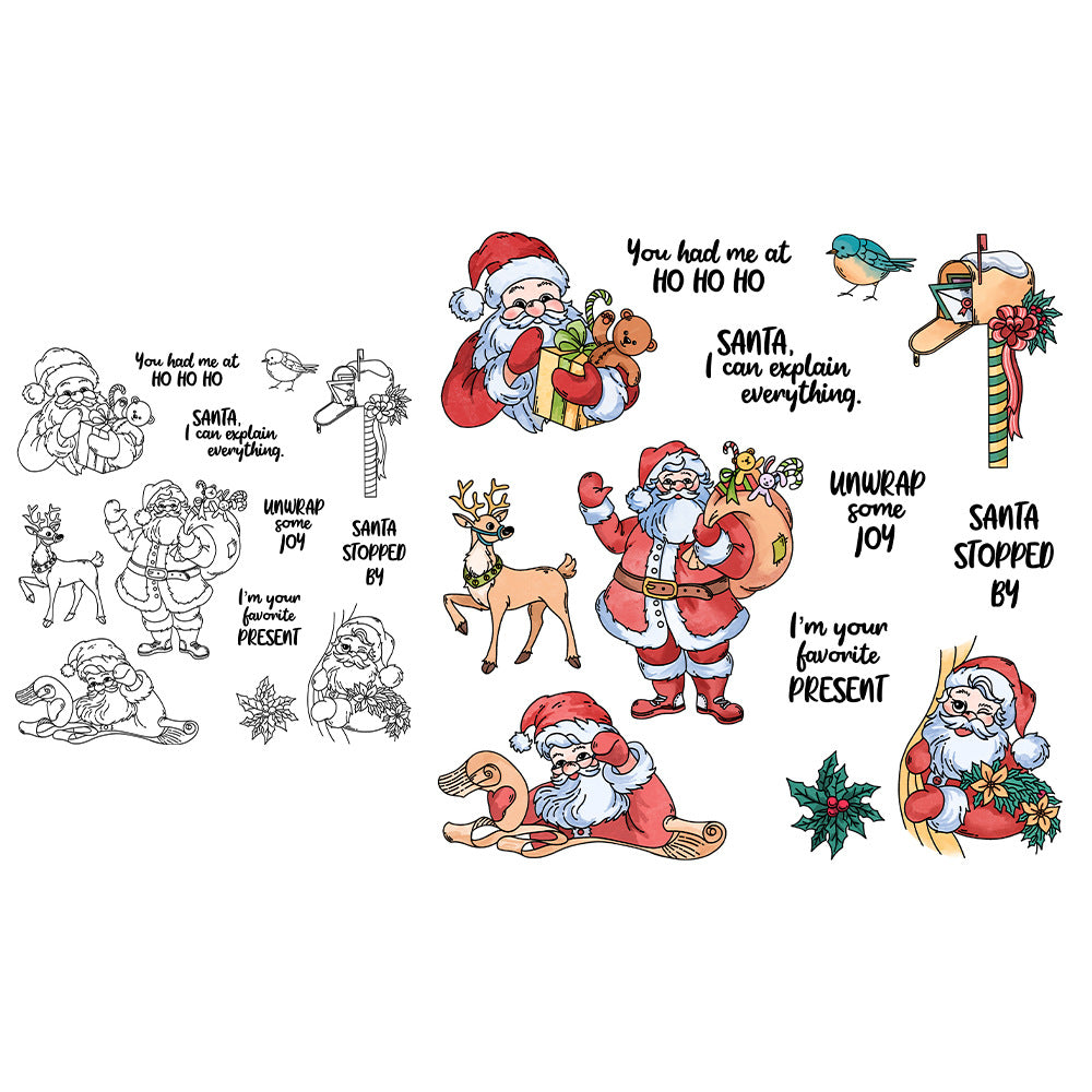 Santa Claus Dies & Stamps Set