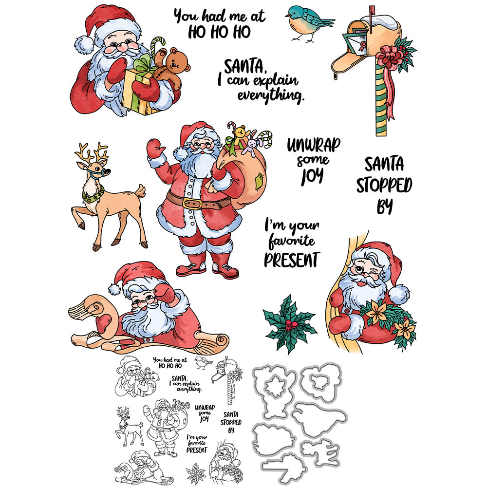Santa Claus Dies & Stamps Set