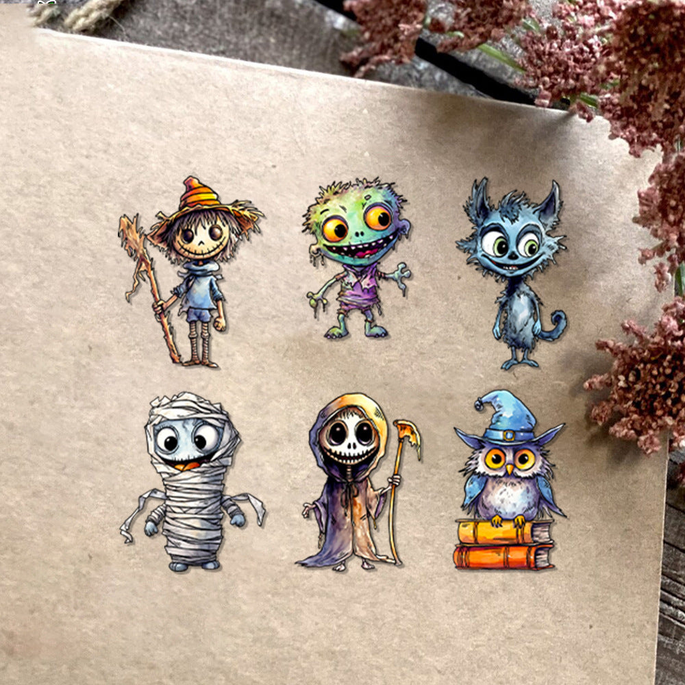 Halloween Monsters Dies & Stamps Set