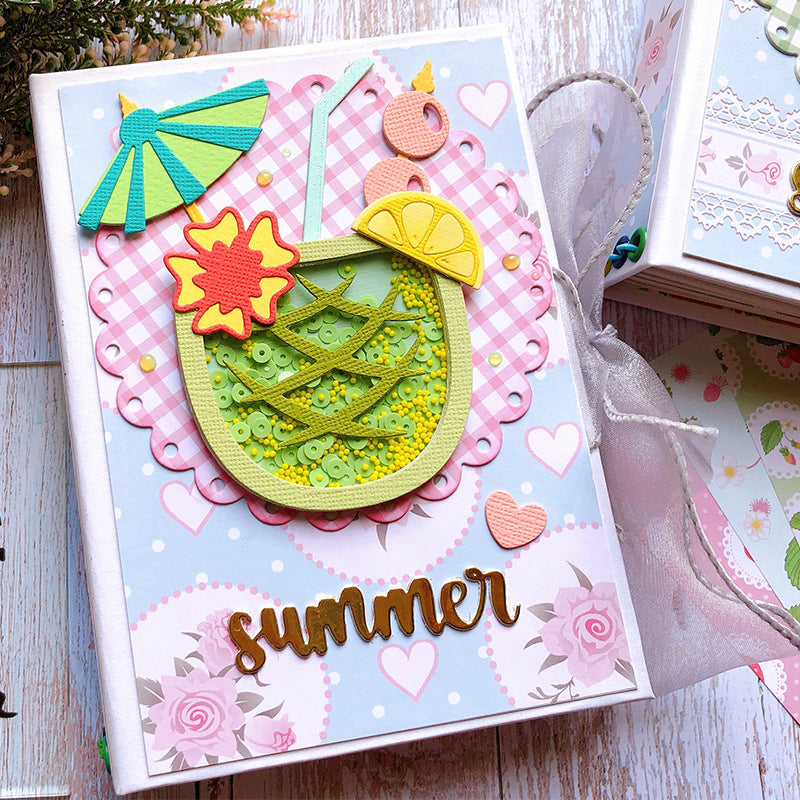 Summer Pineapple Juice Cutting Dies