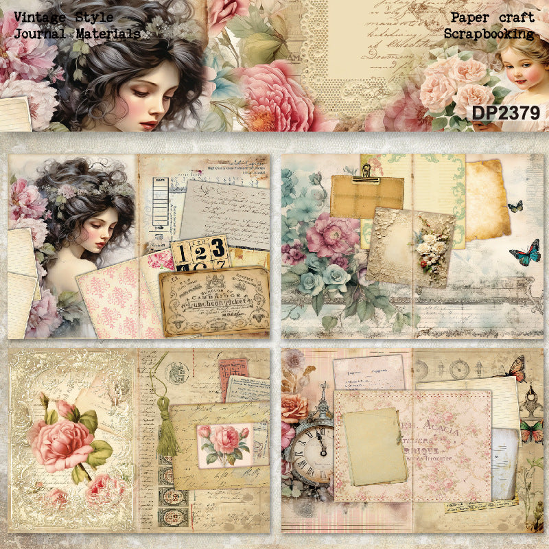 A5 DIY Planner Journal Scrapbook Paper