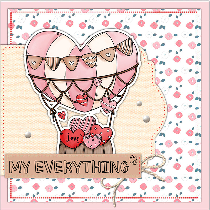 Valentine's Day Theme Dies & Stamps Set