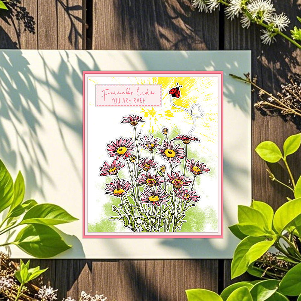 Daisy and Ladybug Dies & Stamps Set