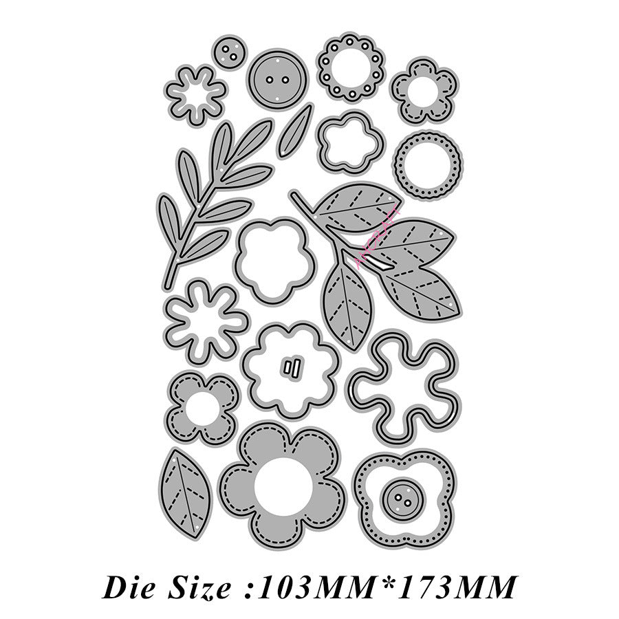 Flower Set Metal Cutting Dies
