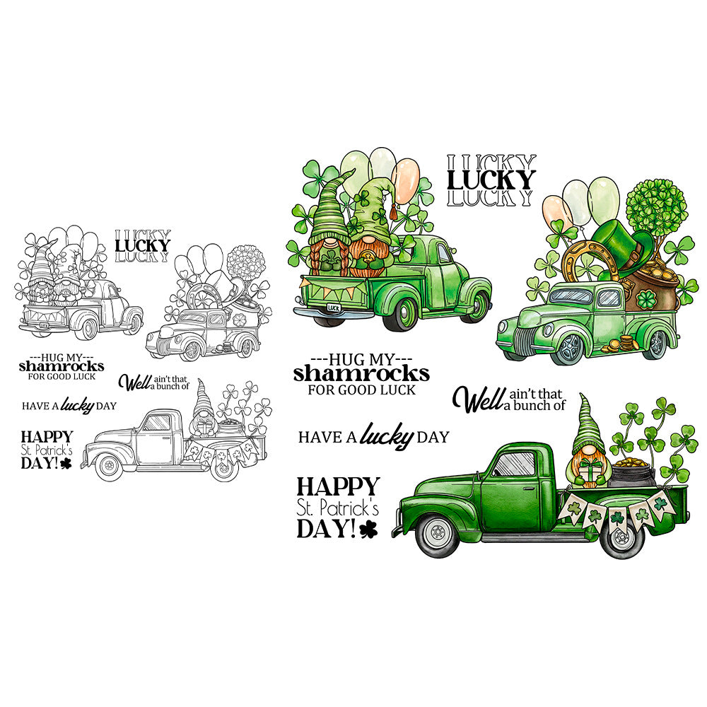 St. Patrick's Day Theme Dies & Stamps Set
