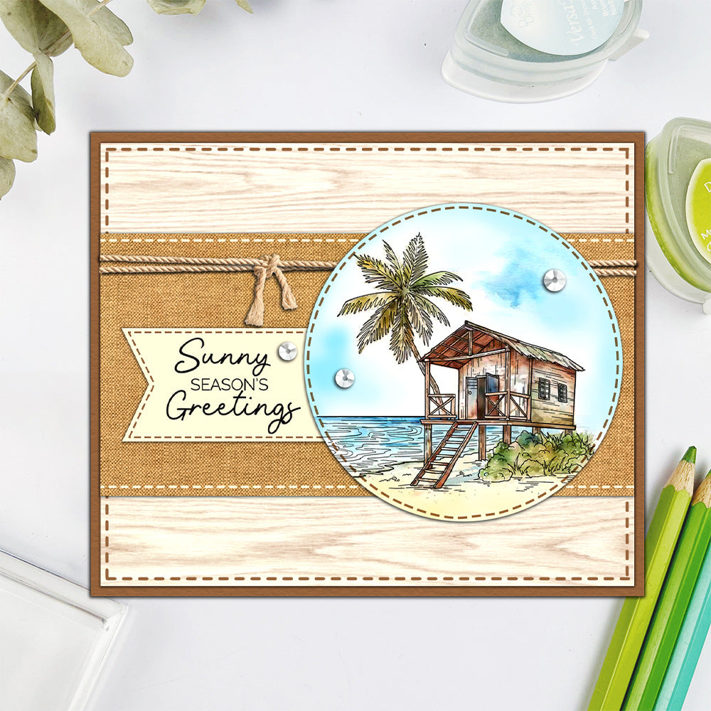 Seaside Scenery Clear Stamps