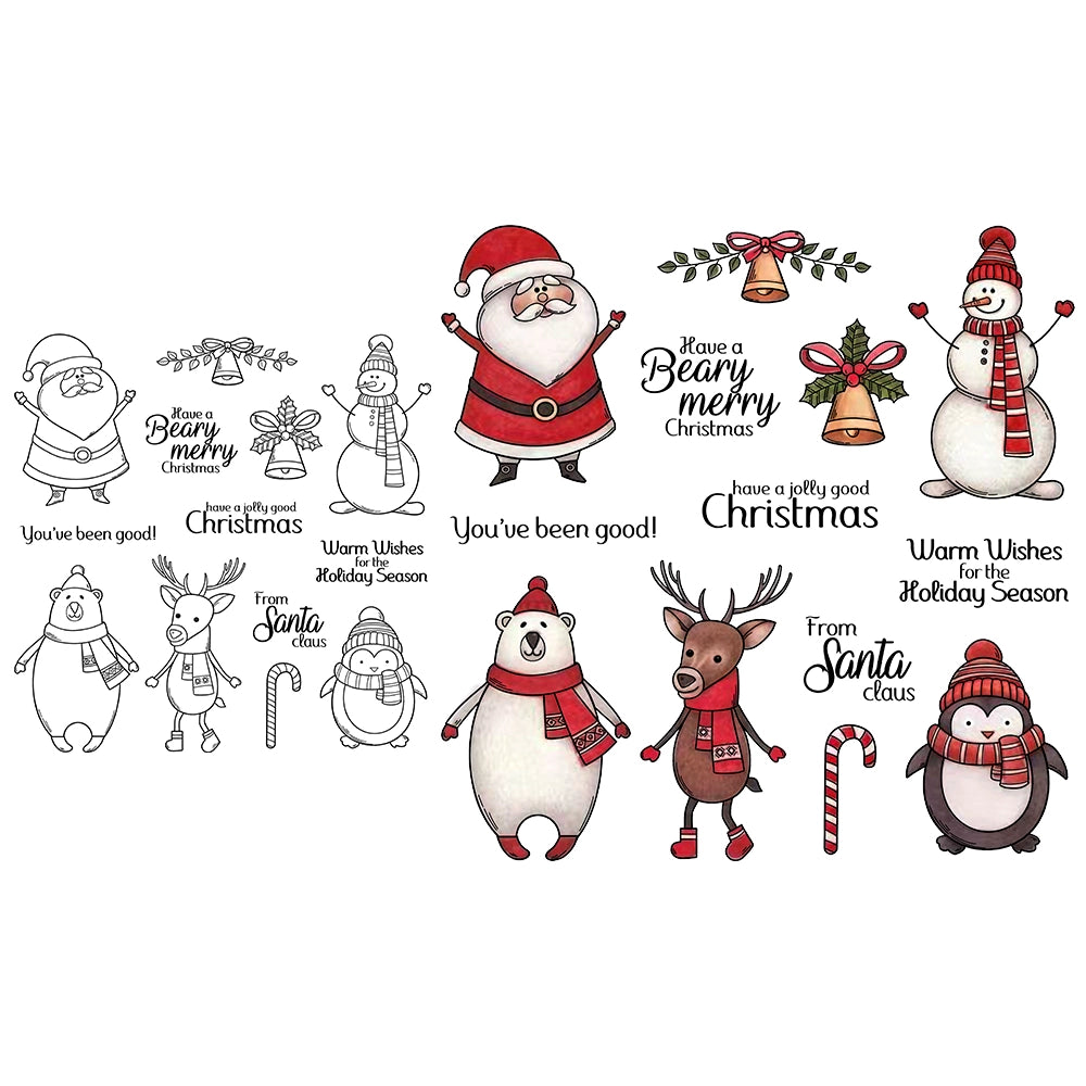 Christmas Series Dies & Stamps Set