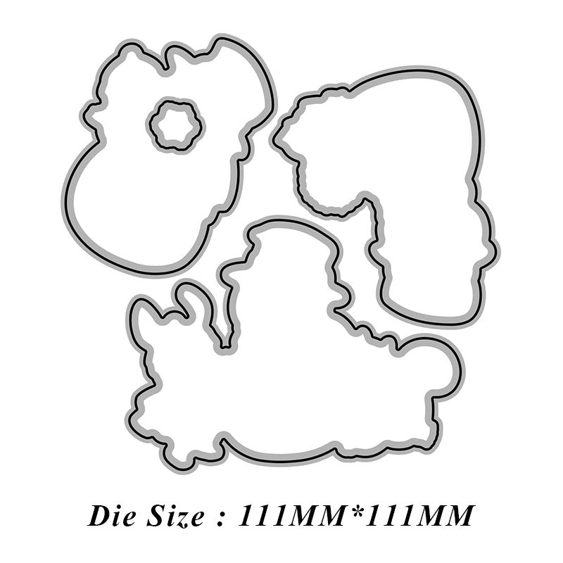 Winter Snowman Dies & Stamps Set