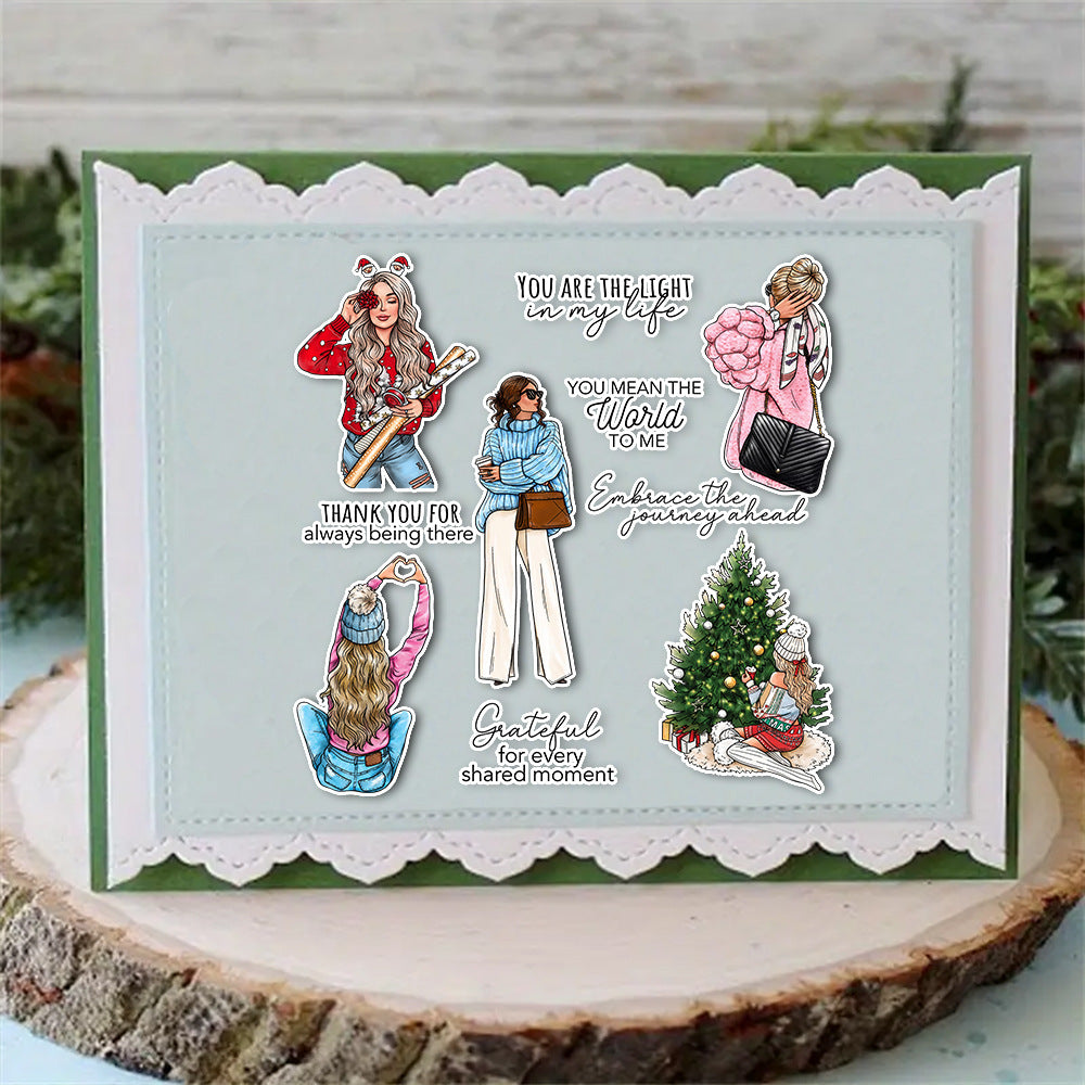 Fashion Girls Clear Stamps