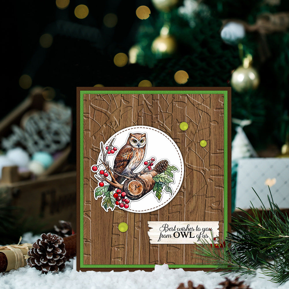 Animal Owl Clear Stamps