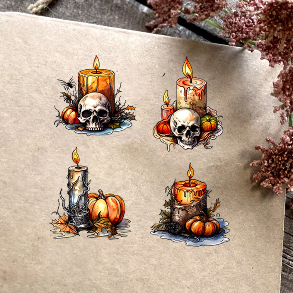 Halloween Candles Dies & Stamps Set