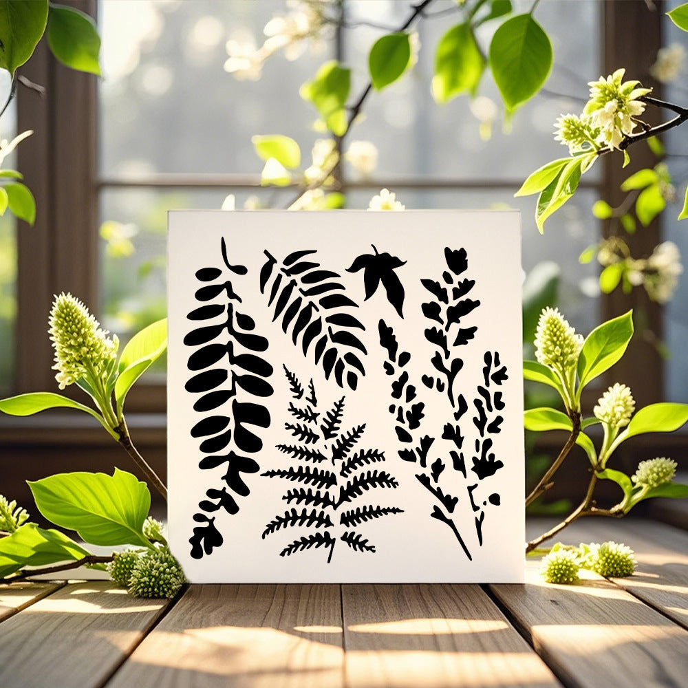 Branches and Leaves DIY Painting Hollow Stencil