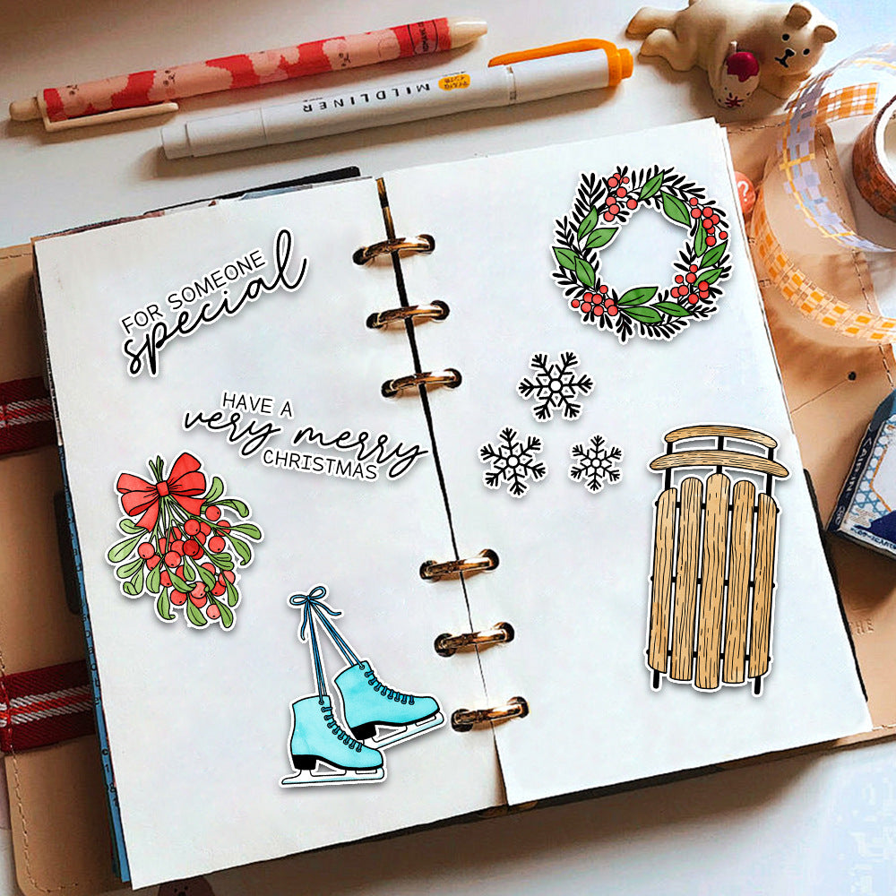 Merry Christmas Dies & Stamps Set
