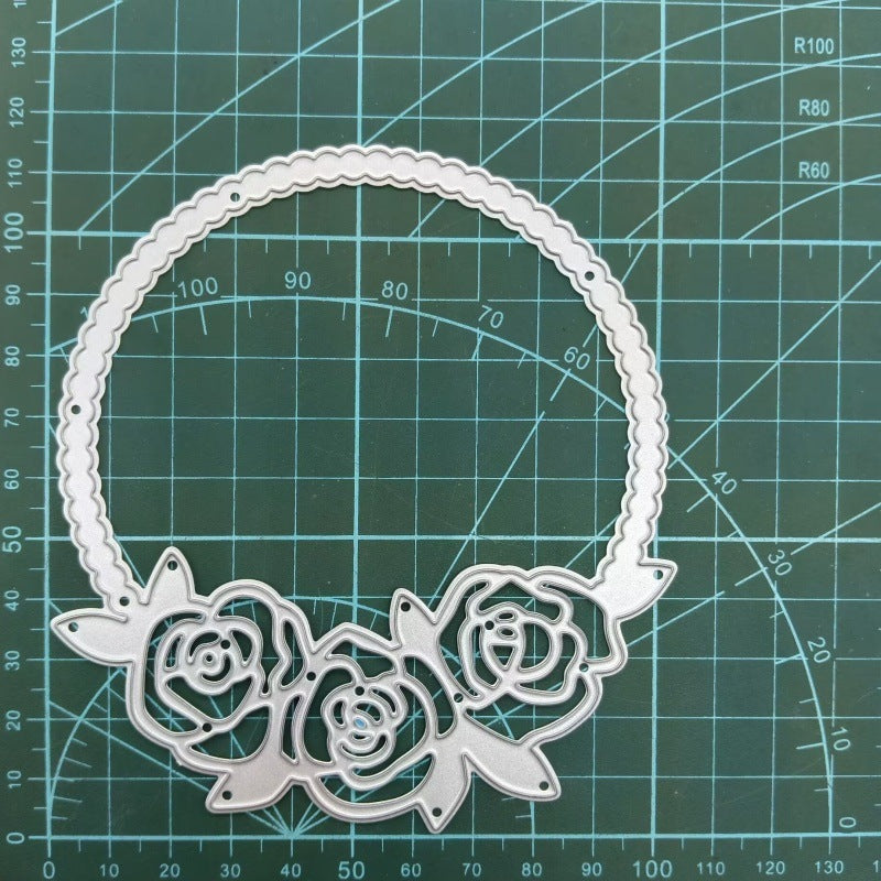 Rose Wreath Metal Cutting Dies