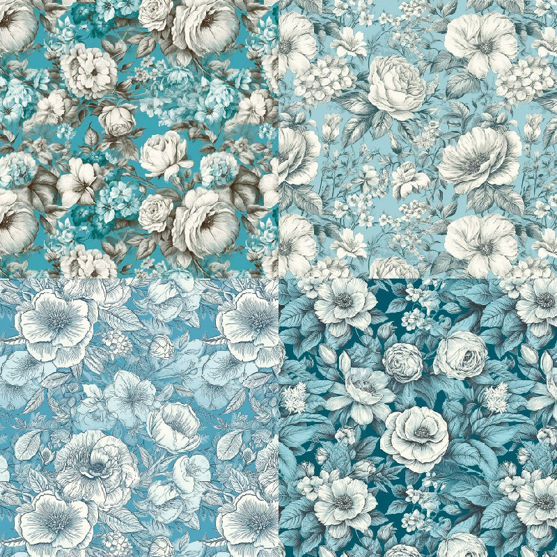 24PCS 6" Passing Season Scrapbook Paper & Cardstock