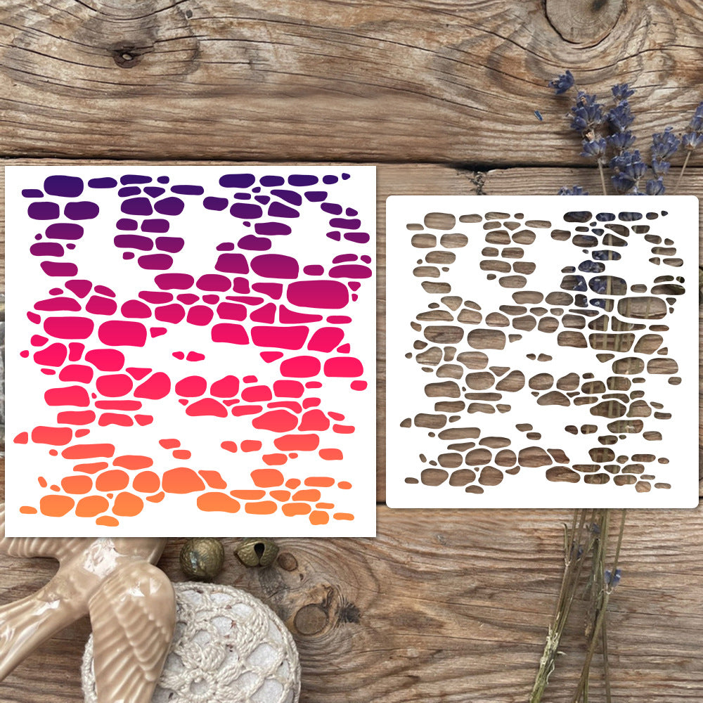 Wall Background DIY Painting Hollow Stencil
