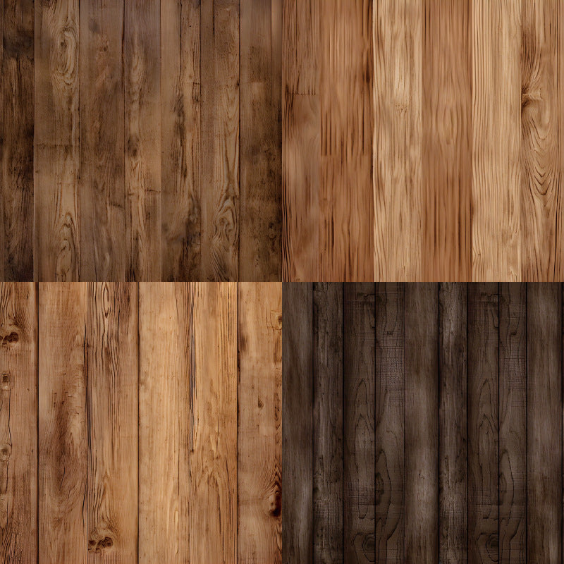 24PCS 6" Wooden Texture Scrapbook Paper & Cardstock