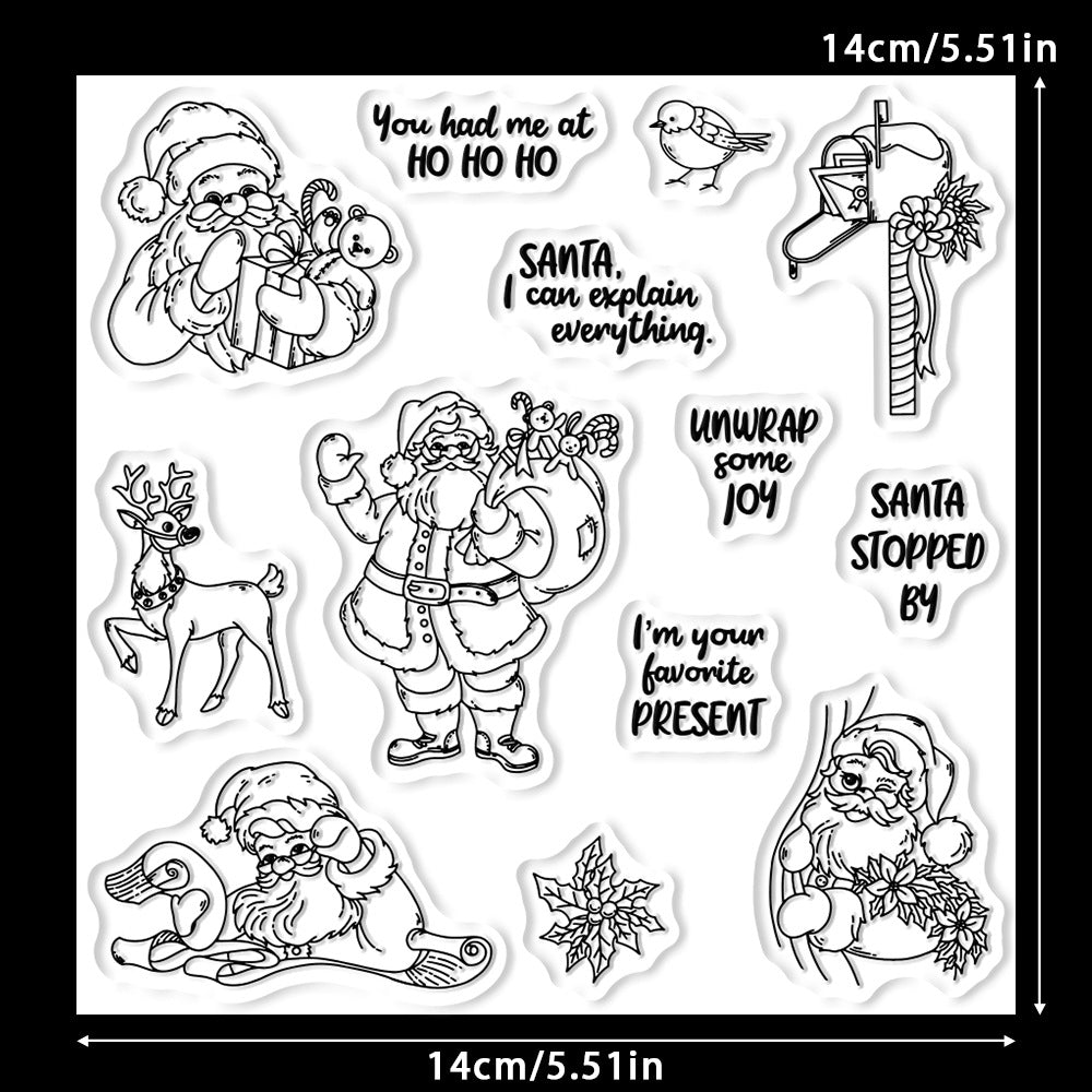 Santa Claus Dies & Stamps Set