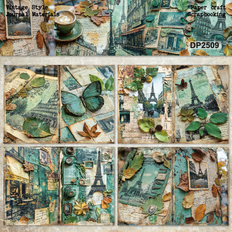 A5 Coffee Time Journal Scrapbook Paper