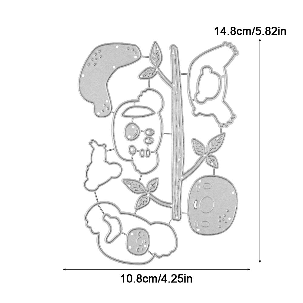 Cartoon Animals Metal Cutting Dies