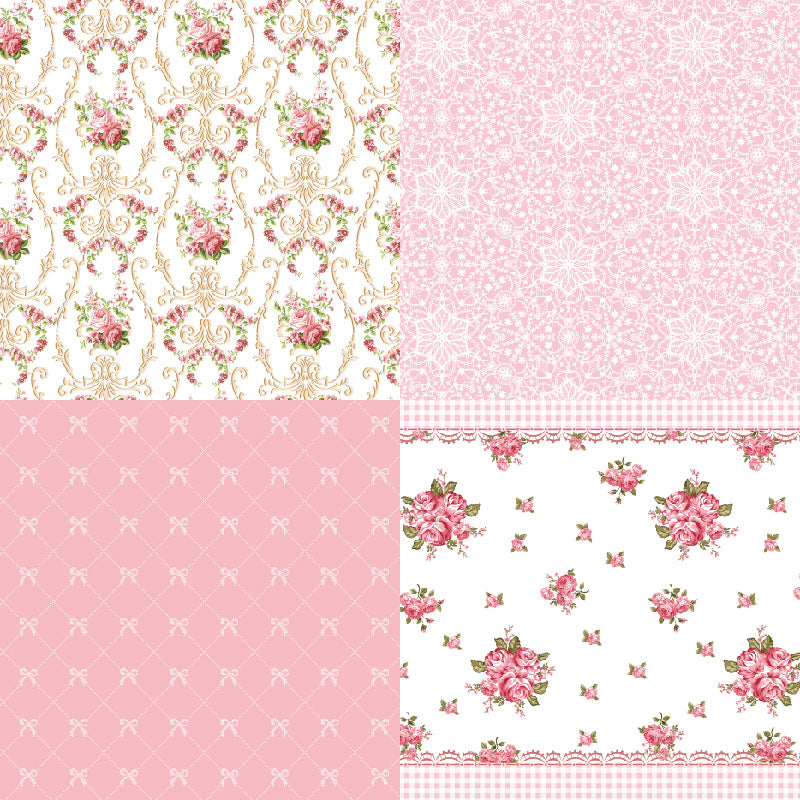 24PCS 6" Garden of Dreams Scrapbook Paper & Cardstock