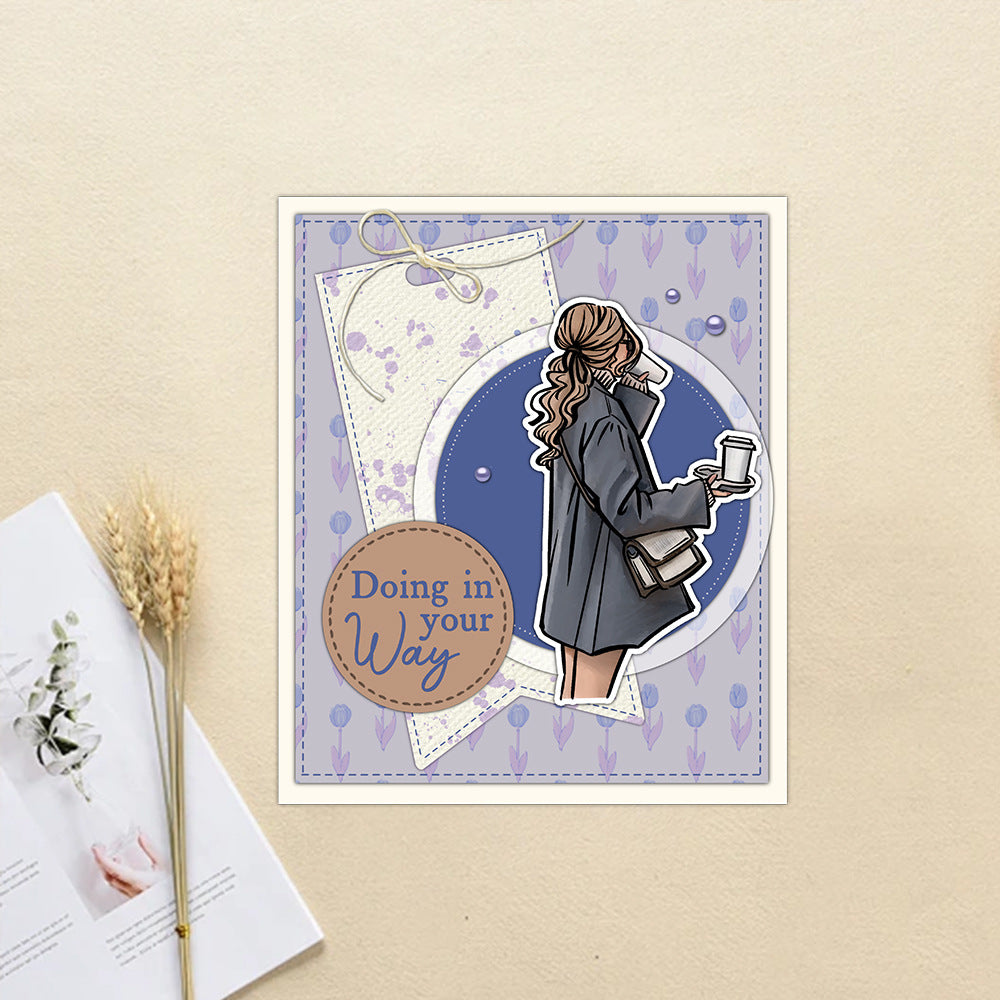 Independent Girls Dies & Stamps Set