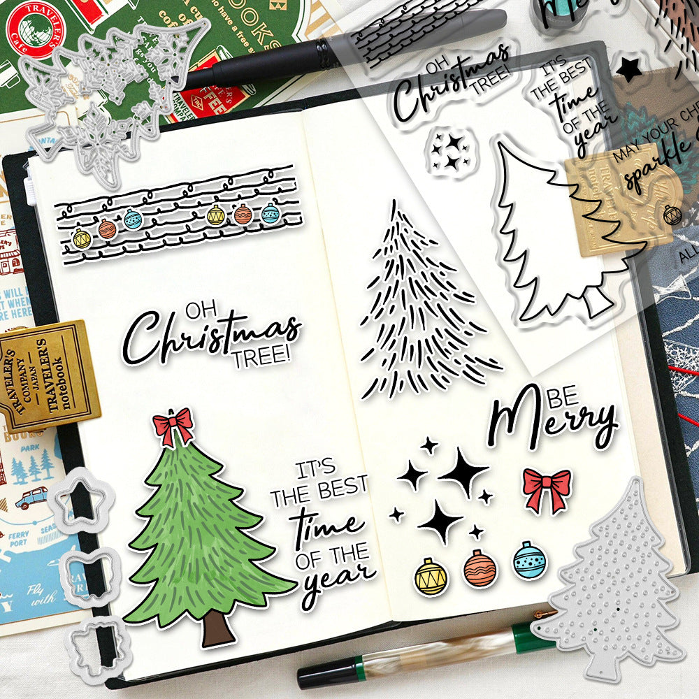 Merry Christmas Dies & Stamps Set