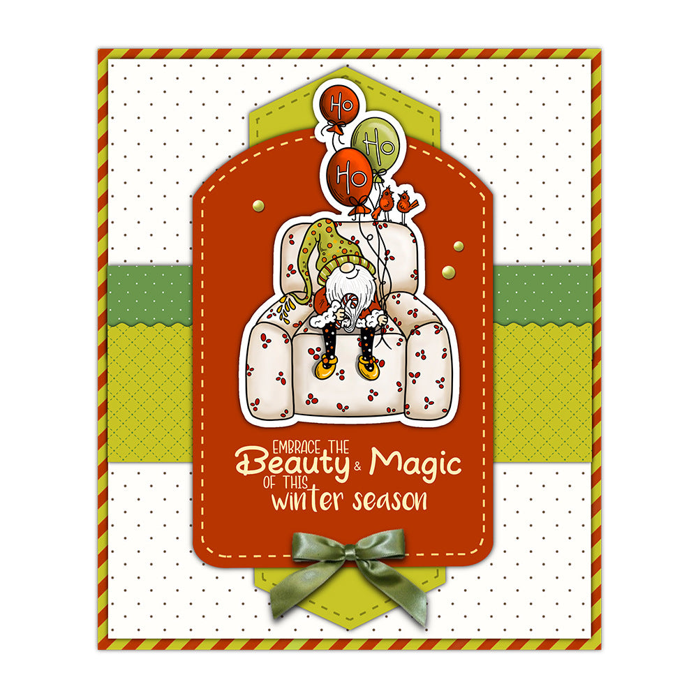Christmas Gnome Dies & Stamps Set