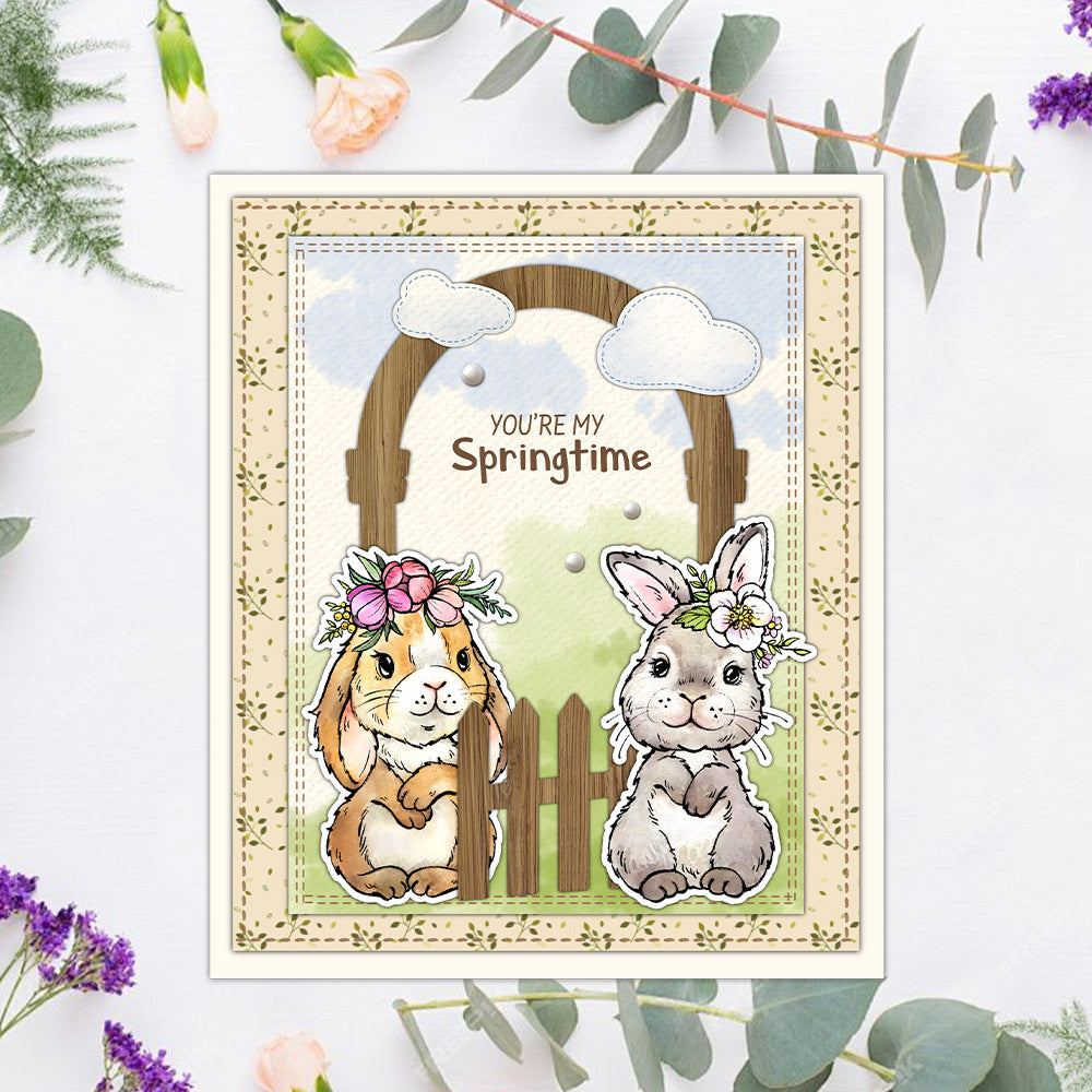 Easter Bunny Dies & Stamps Set