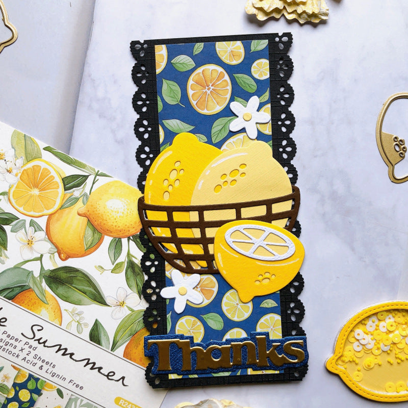 Lemon Metal Cutting Dies
