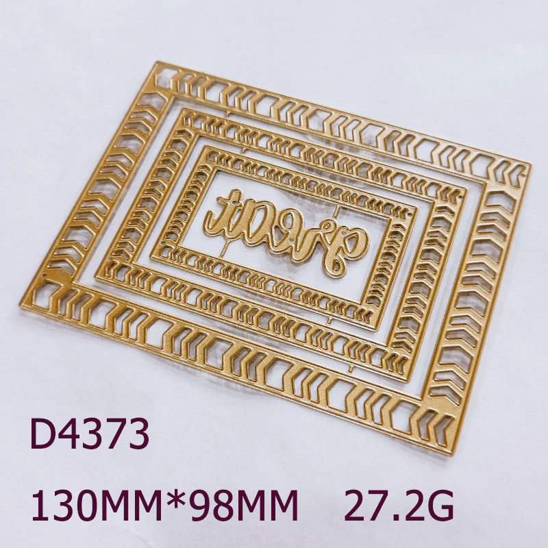 Watercolor Palette Metal Cutting Dies