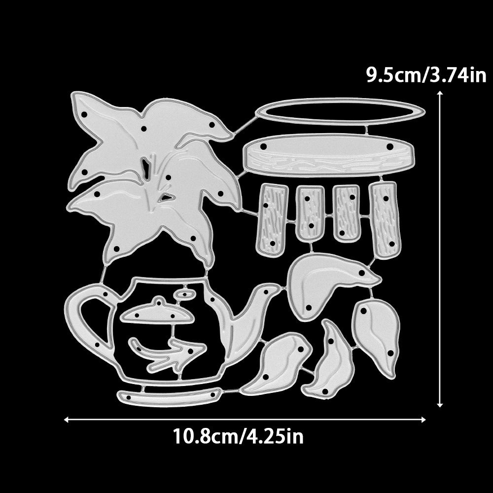 Kettle Pot Plant Metal Cutting Dies